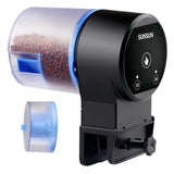 Automatic Fish Feeder Battery Powered Food Dispenser with Timer for Fish Tank Small Aquarium