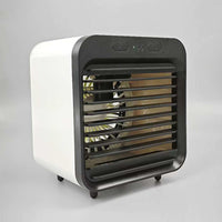 Portable Air Conditioner Fan 3 Speeds Cooling Humidifier Fan for Room Desk Bedroom Office White