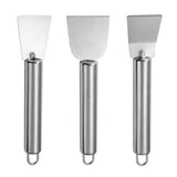 3 PCS Stainless Steel Ice Scraper Kit for Freezer Kitchen Grease Adhesive