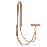 Phone Lanyard Crossbody Adjustable Lightweight Phone Strap for Women Men Khaki