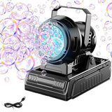 Electric Automatic Bubble Machine Bubble Blower for Parties Birthdays and Weddings