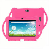 7-inch Learning Tablet with Handle Case Educational Tablet Pink
