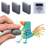 4-Pack Kneadable Art Erasers for Sketching Drawing and Shading