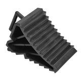 2 PCS Solid Rubber Wheel Chocks Car Truck Rv Camper Trailer Tire Stopper