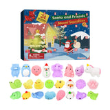 24 Days Christmas Countdown Advent Calendar with 24 Toys Christmas Gift Xmas Gift