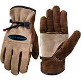 Leather Work Gloves for Men or Women Gardening Construction Farm Ranch Work