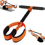 Pedal Resistance Band with Handles for Home Exercise and Fitness Training