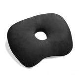 Ergonomic Ear Hole Pillow for Side Sleepers Black