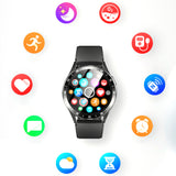 2-In-1 Bluetooth Smart Watch with Earphones For Android IOS