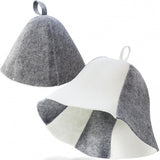 2 PCS Heat Insulation Sauna Hat for Men Women