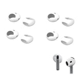 4 Pairs Silicone Ear Tips for AirPods 4 Earbuds Cover Compatible with Apple Apple AirPods 4th Generation