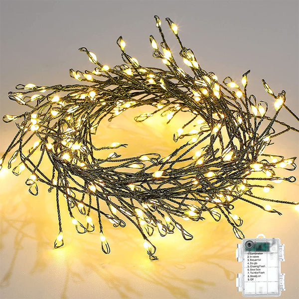 8-Mode Fairy Light Battery Operated Decorative Lights LEDs String Light with Timer