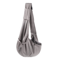 Adjustable Pet Dog Carrier Sling Bag Breathable Mesh Puppy Cat Carrier Gray