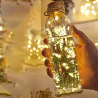3M 100LEDs Battery Operated Christmas Fairy Light 8 Modes and Timer Light String