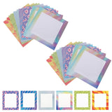 30 PCS Diamond Painting Positioning Paper Colored Adhesive Frame Film