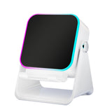 Bluetooth Speaker Phone Stand with Rotating Holder and Induction Playback White