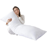Cotton Long Soft Breathable Protector Cover Pillowcases White
