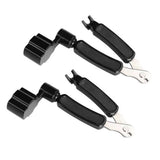 2Pcs 3 in 1 Guitar String Winder Cutter Bridge Pin Puller - All in One Guitar Tool