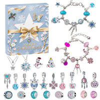 DIY Charm Bracelet Blind Box Jewelry Making Kit Holiday Birthday Gift for Girls and Teens Style 1
