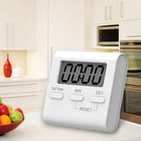 Digital Kitchen Timer with Loud Alarm LCD Display for Cooking and Study