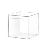 Clear Acrylic Piggy Bank Must Break to Open Money Box