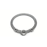 Dog Training Slip Collar Double Row Chain Small