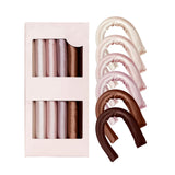6Pcs Set Heatless Hair Curlers Flexible Hair Curling Rods Overnight Curls Hair Styling Tools Multicolor