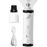 Electric Dog Nail Grinder – M3 Rechargeable Pet Nail Trimmer Grooming Tool