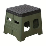 Portable Folding Toilet for Camping and Travel Green