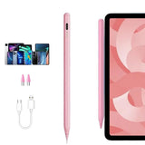 Replacement Stylus Pencil with Palm Rejection Compatible with iPad and iPhone 2018 and Later Pink