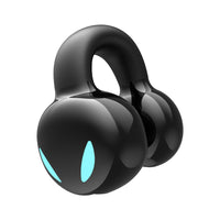 YX03 Wireless Bluetooth 5.3 Earphones Ear-clip Bone Conduction Headphones Sports Earbuds Black