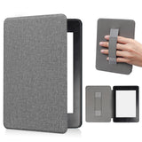 PU Leather Smart Cover Case with Auto Sleep and Wake for Kindle Paperwhite 12th 7-Inch - Grey