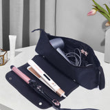 Hot Hair Tools Travel Bag with Removable Heat-Resistant Mat for Curling Irons and Styling Tools