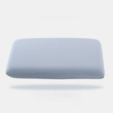Summer Cooling Pillow Cases for Hot Sleeper Soft Breathable Absorbs Heat Solid Pillowcase Grey