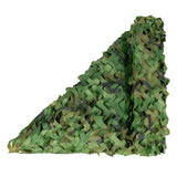 Double Layer Nylon Camping Net 300x500cm Camouflage Sun Shade Green