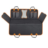 Large Back Seat Extender with Side Flaps for Pets Water-Resistant Dog Car Seat Cover