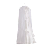 180CM Wedding Dress Garment Bag Extra Large Bridal Gown Garment Cover Storage Bag