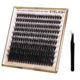 Lash Clusters With Spikes Wispy Cluster Eyelash Extensions Fluffy Anime Eyelashes
