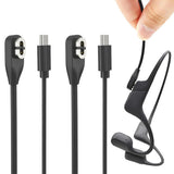 2 PCS Type C Charging Cables Compatible with AfterShokz OpenRun Headphones