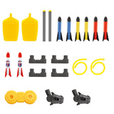 Dueling Rocket Launcher Toy Set with 8 Foam Rockets