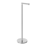 Anti Slip Toilet Paper Holder Stand Stainless Steel Tissue Stand for Bathroom Kitchen Silver