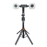 AI Face Tracking Selfie Stick Tripod 360 Auto Tracking Phone Stand with Light