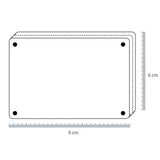5Pcs Acrylic Fridge Frame Photo Picture Frames Clear Picture Display Holder
