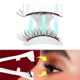 4 Pairs of False Eyelash Set Curler Clip Quantum Kit 3D Eye Lashes Tool Style 2