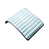 Back Stretcher Adjustable Back Neck Lumbar Support Board Blue