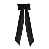 Heatless Curling Headband Bow Shaped with Flexible Styling Wires Black