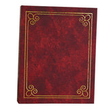 Traditional Photo Album with 200 Pockets for Wedding Gift Red