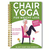 Chair Yoga for Seniors 30-Day Challenge Gentle Seated Yoga Guide for Women & Men Green