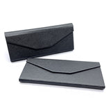 Foldable Glasses Case PU Portable Sunglasses Case Magnetized Hard Folding Case