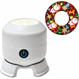 Rechargeable USB Rotating Christmas LED Projection Light Style 1